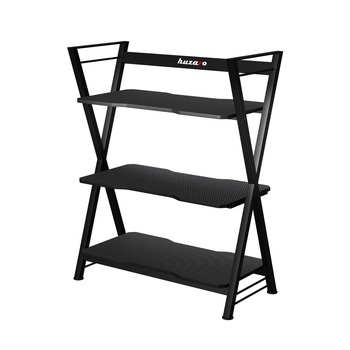 Raft Huzaro Iron 5.0, 40 x 84 x 108 cm, Metal, Negru Raft Huzaro Iron 5.0, 40 x 84 x 108 cm, Metal, Negru