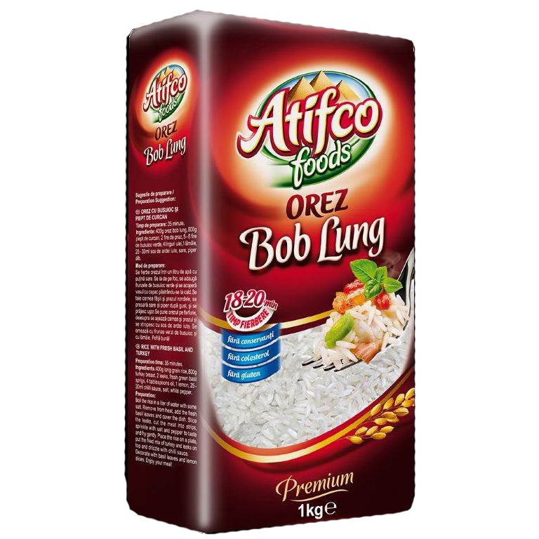 Дългозърнест ориз Atifco, 1 кг - eMAG.bg