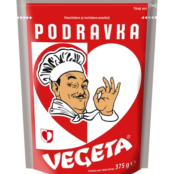 Baza pentru mancare Podravka Vegeta, 375 g Baza pentru mancare Podravka Vegeta, 375 g
