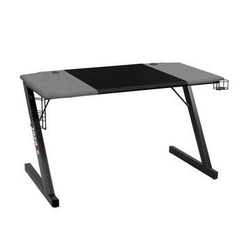 Birou gaming Huzaro Hero 3.0, 120 x 60 x 74 cm, Aluminiu/HDF, Gri/Negru Birou gaming Huzaro Hero 3.0, 120 x 60 x 74 cm, Aluminiu/HDF, Gri/Negru