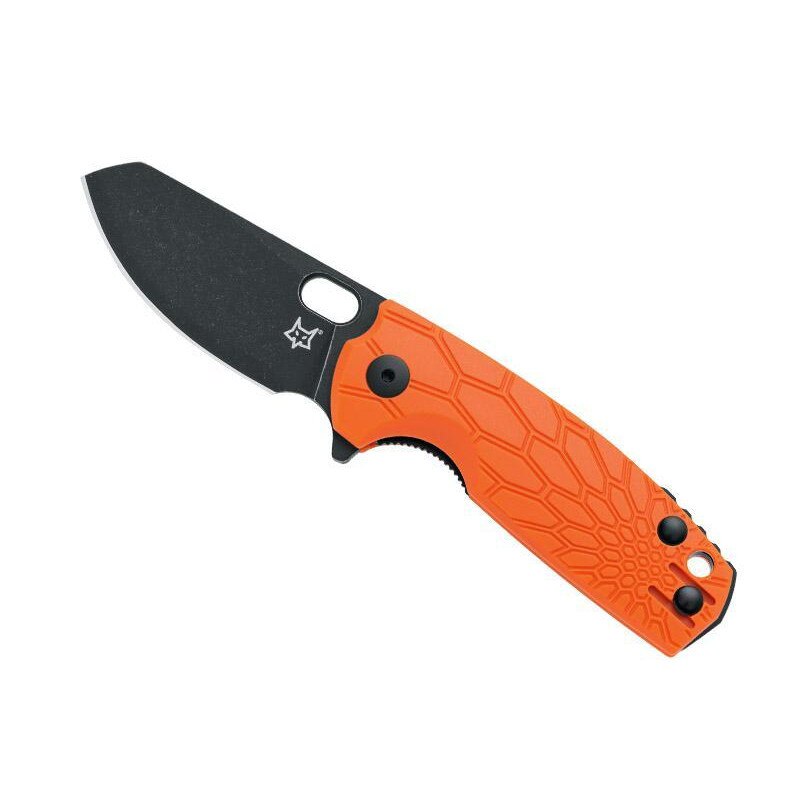 Briceag Baby Core, FX.608OR, FOX, Lama din otel, 8.5 cm, Portocaliu