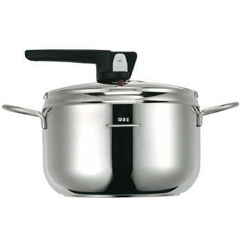 Oala sub presiune inox Sicura, Inoxriv, capacitate 3,5 litri Oala sub presiune inox Sicura, Inoxriv, capacitate 3,5 litri
