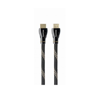 Cablu video Gembird CCBP-HDMI8K-3M, 3m, HDMI 2.1, conectori auriti, rezolutie maxima 8K (7680 x 4320) la 60 Hz, Negru Cablu video Gembird CCBP-HDMI8K-3M, 3m, HDMI 2.1, conectori auriti, rezolutie maxima 8K (7680 x 4320) la 60 Hz, Negru