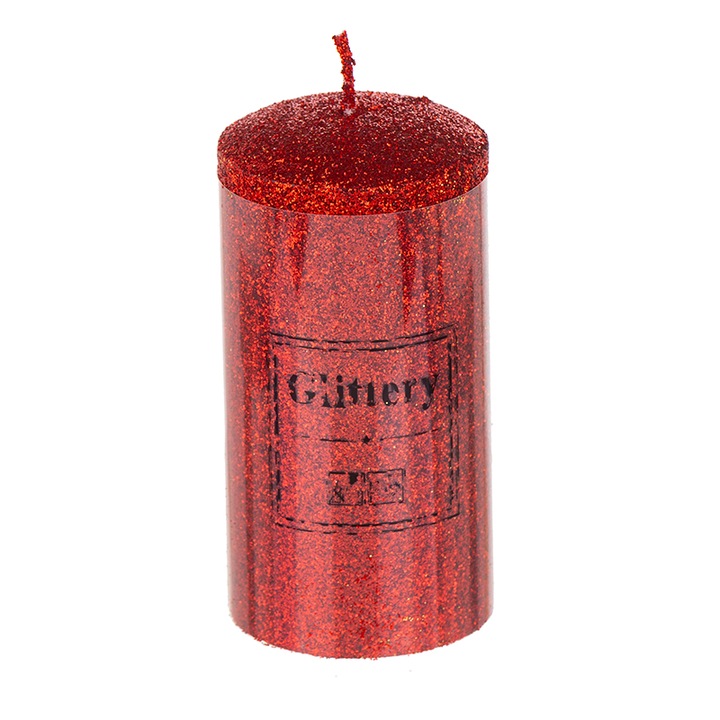 Коледна свещ Димс-92, Червена, 11,5см