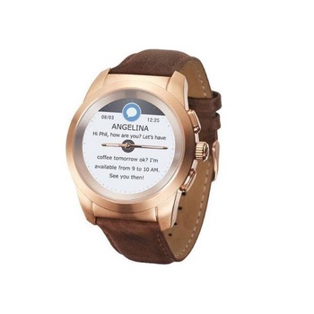 Smartwatch MyKronoz Zetime Regular Premium, 1,22 inch, 240x240 px, Maro Smartwatch MyKronoz Zetime Regular Premium, 1,22 inch, 240x240 px, Maro