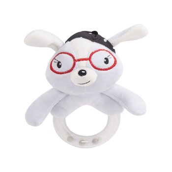 Jucarie din plus cu zornaitoare KikkaBoo Love Rome Boy Jucarie din plus cu zornaitoare KikkaBoo Love Rome Boy