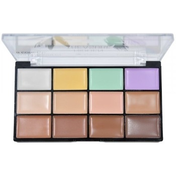 Paleta Ruby Rose, Color Correct & Conceal, Hidden Treasure Pocket Kit, 12 nuante Paleta Ruby Rose, Color Correct & Conceal, Hidden Treasure Pocket Kit, 12 nuante