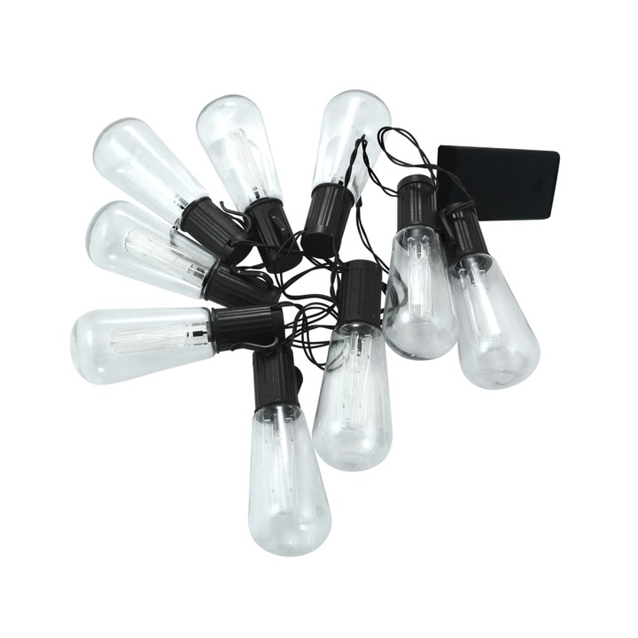 Светещ гирлянд Edison 2.6м с 10 led крушки