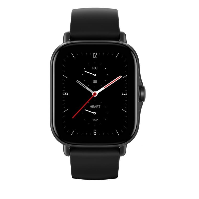 Ceas smartwatch Amazfit GTS 2e, 246 mAh, Bluetooth 5.0, Black