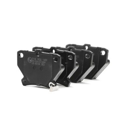 Set placute frana, frana disc cu avertizare acustica de uzura