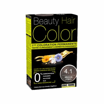 Vopsea de par Beauty Hair Color, 4.1 Castaniu Inchis, 160 ml Vopsea de par Beauty Hair Color, 4.1 Castaniu Inchis, 160 ml