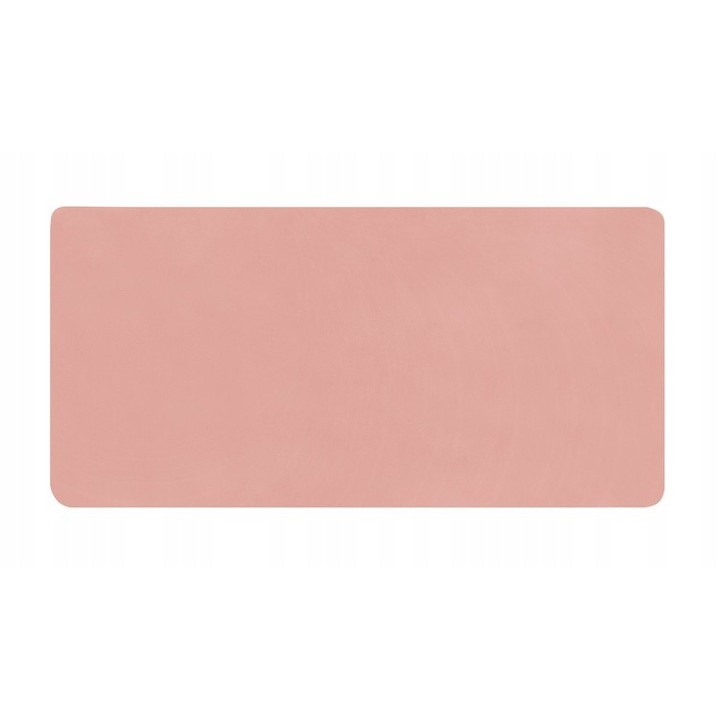 Mouse pad, Zola®, antiderapant, depozitare usoara, roz, 90x45x0.1 cm