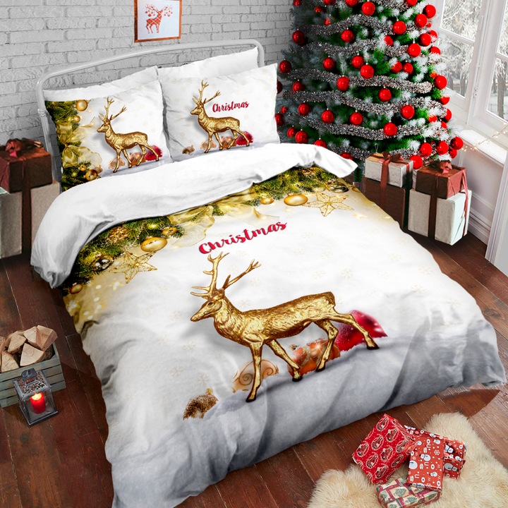 Kétszemélyes ágynemű garnitúra Degold, Club Cotton, 100% renforcé pamut