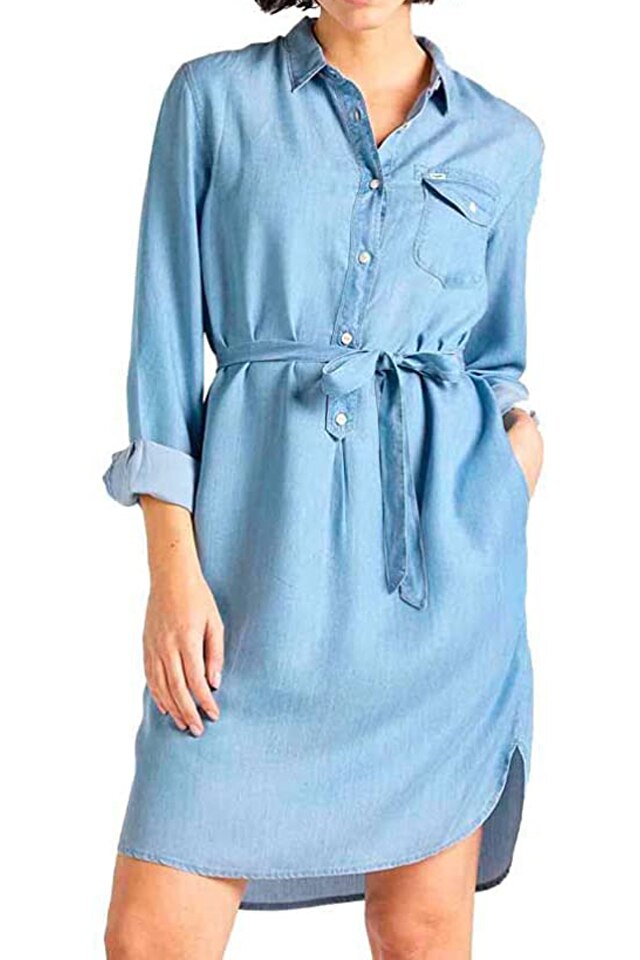 Rochie dama 'Essential Dress' Lee, albastra, S