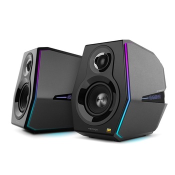 Set boxe Edifier Gaming 2.0 G5000-BK, RMS 88W 2 x 12W 2 x 32W, bass 4 inch, control volum, sound mode Music/Game/Movie, 11 x LED RGB, Negru Set boxe Edifier Gaming 2.0 G5000-BK, RMS 88W 2 x 12W 2 x 32W, bass 4 inch, control volum, sound mode Music/Game/Movie, 11 x LED RGB, Negru