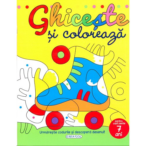 Ghiceste si coloreaza 7 ani