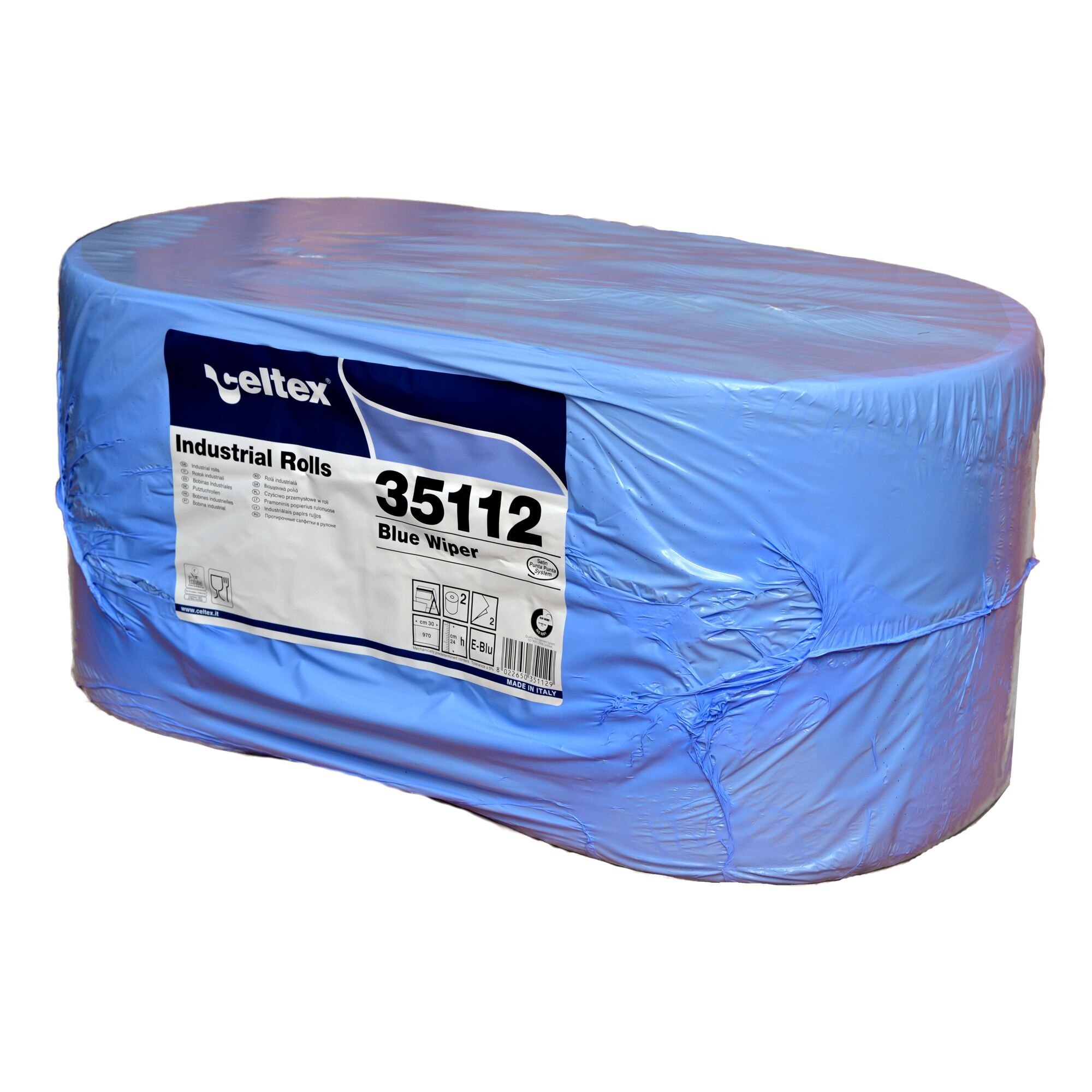 Box 2 role hartie industriala albastra