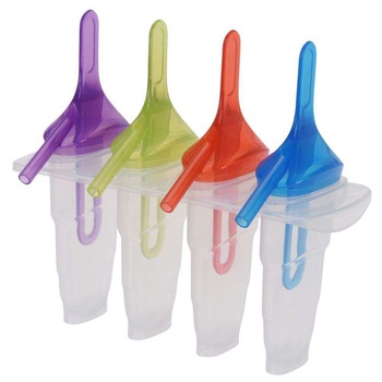 Matrita inghetata, Excellent Houseware, 4 compartimente, Multicolor Matrita inghetata, Excellent Houseware, 4 compartimente, Multicolor