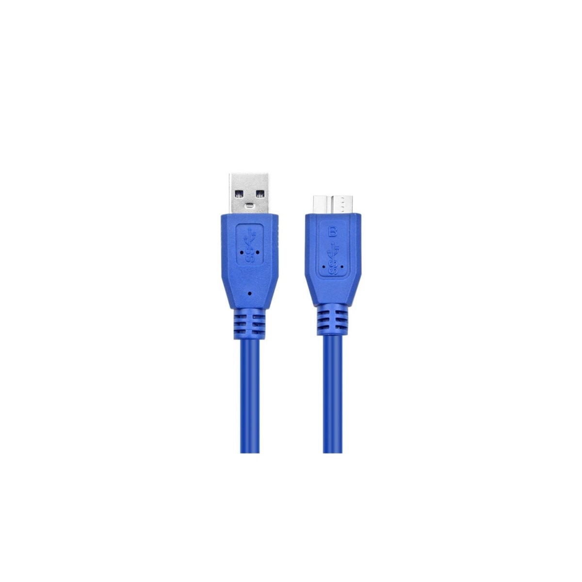 Cablu USB 3.0 tip A tata la USB 3.0 Micro B tata, Albastru