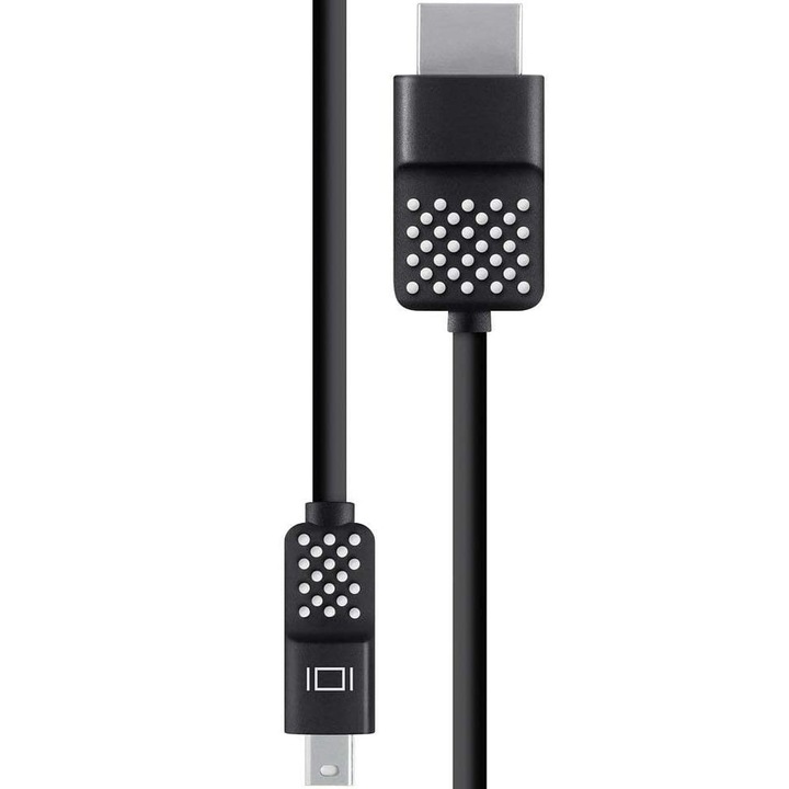 Adapter, Belkin Mini DisplayPort kábel HDMI 4K 1,8 m-hez, fekete