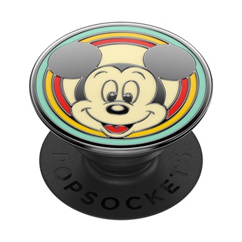 Suport universal de telefon si tableta PopSockets® ,accesoriu metalic PopGrip Disney Enamel Vintage Mickey Mouse Suport universal de telefon si tableta PopSockets® ,accesoriu metalic PopGrip Disney Enamel Vintage Mickey Mouse