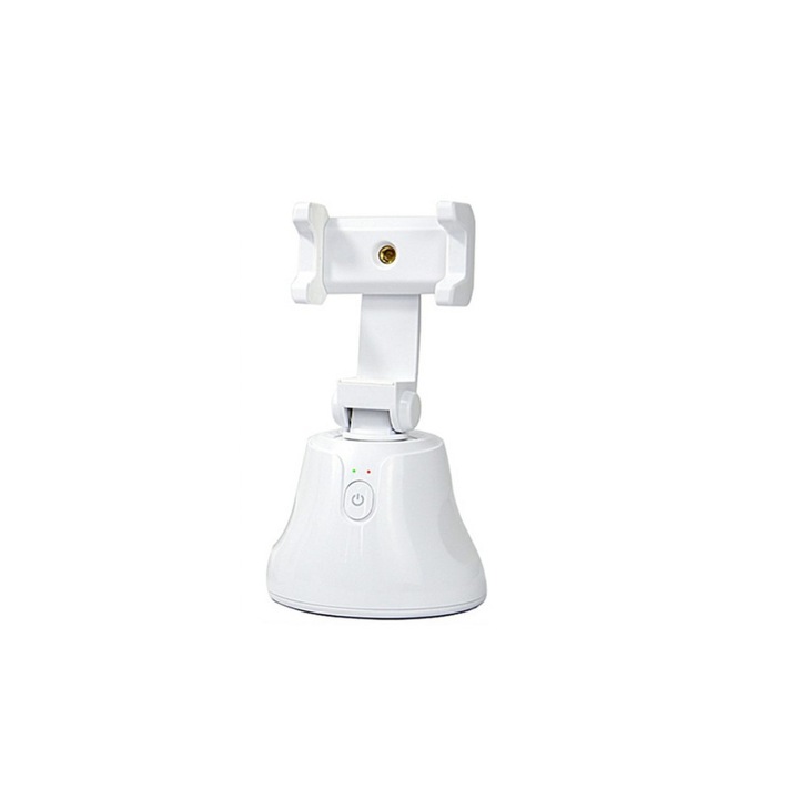 SOHO Intelligens kamerás telefontartó, 360 fokban elforgatható, Fehér