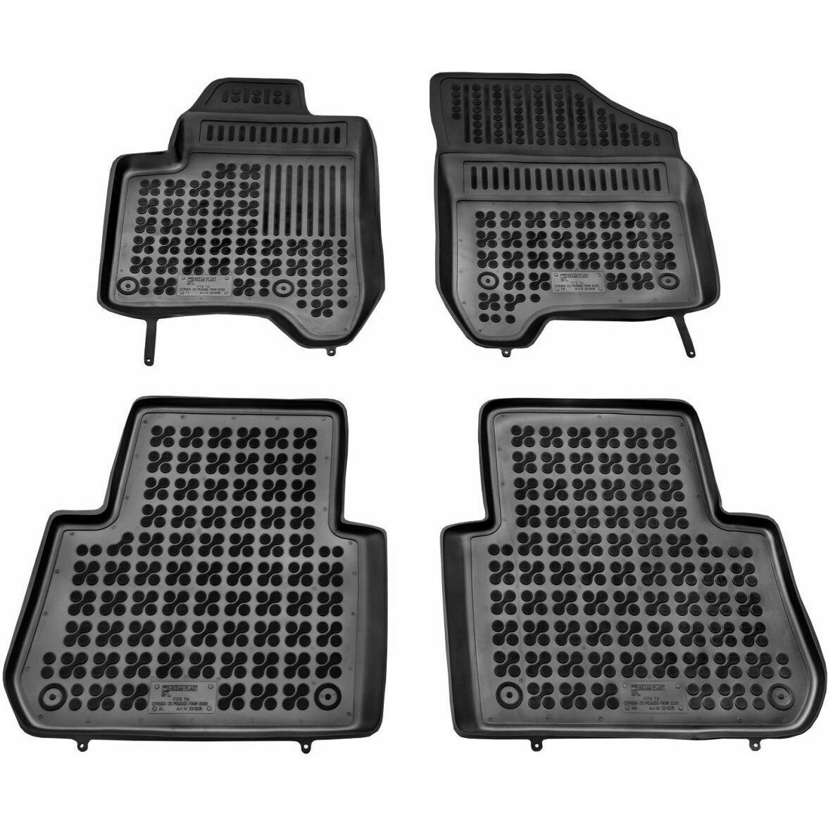 Set 4 covorase auto stil tavita Citroen C3 PICASSO 2008-2017