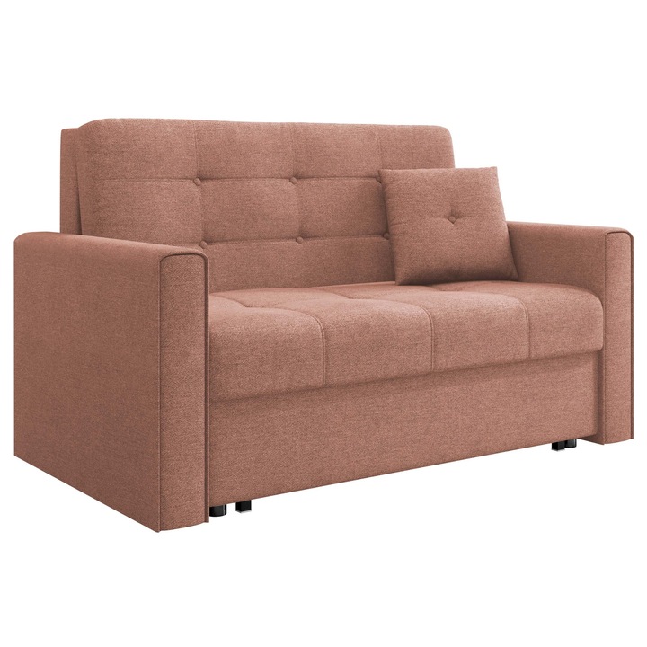 Canapea Clivia Lux II, MIRJAN24, rosu, 133x98x85cm