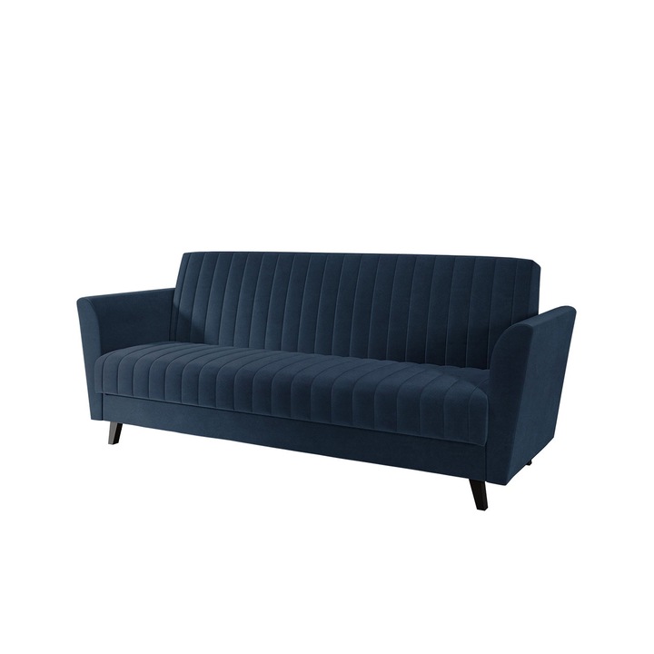 Canapea Burbert, MIRJAN24, albastru, 230x90x87 cm
