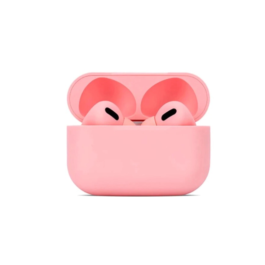 Casti Wireless JRH® PRO cu design ergonomic, Bluetooth V5.0+, compatibile cu Android, iOS, raza de actiune 15m, sunet 3D, control Touch rezistente la apa, roz