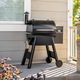 Барбекю на пелети Traeger Pro 575, дистанционно управление, Direct Drive технология, порцеланово покритие, стомана, сонда за месо