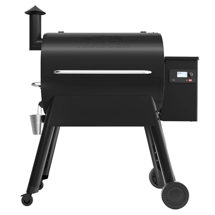 Gratar pe pelete Traeger Pro 780, Otel, tehnologie Direct Drive, Negru