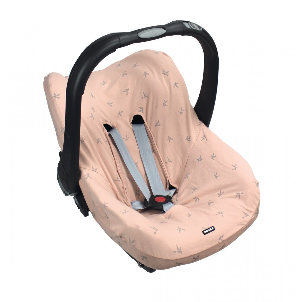 Husa de bumbac pentru scaune auto grupa 0+ Dooky Origami Swallow Rose