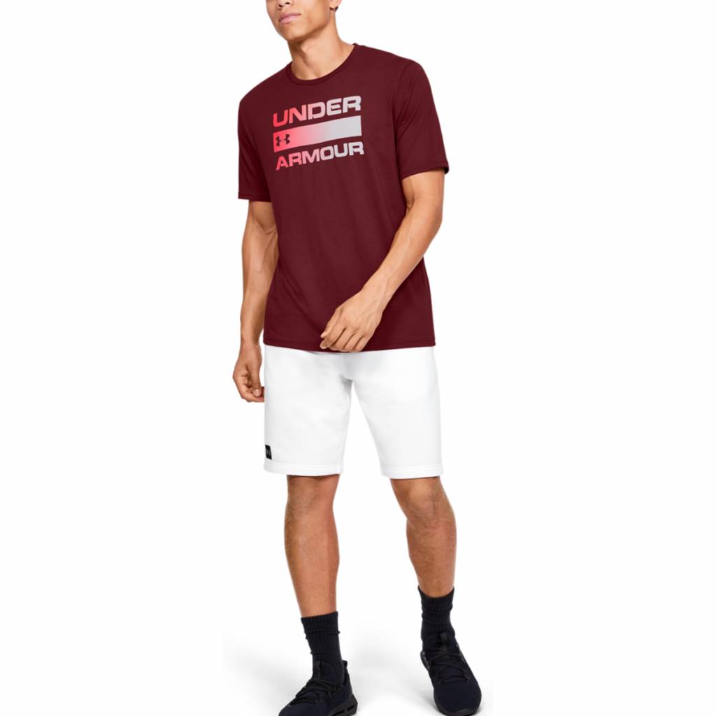 Tricou Under Armour Team Issue Wordmark, Bumbac, Rosu, M