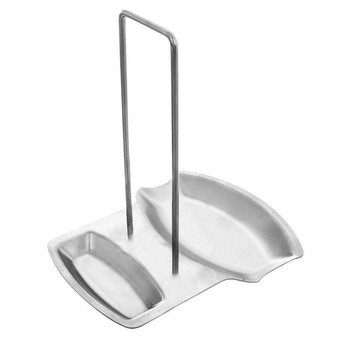 Suport lingura si capac, Orion, Inox, Argintiu Suport lingura si capac, Orion, Inox, Argintiu