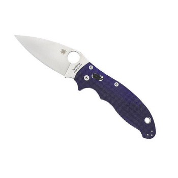 Briceag, Spyderco, Manix 2, G10, Albastru Briceag, Spyderco, Manix 2, G10, Albastru