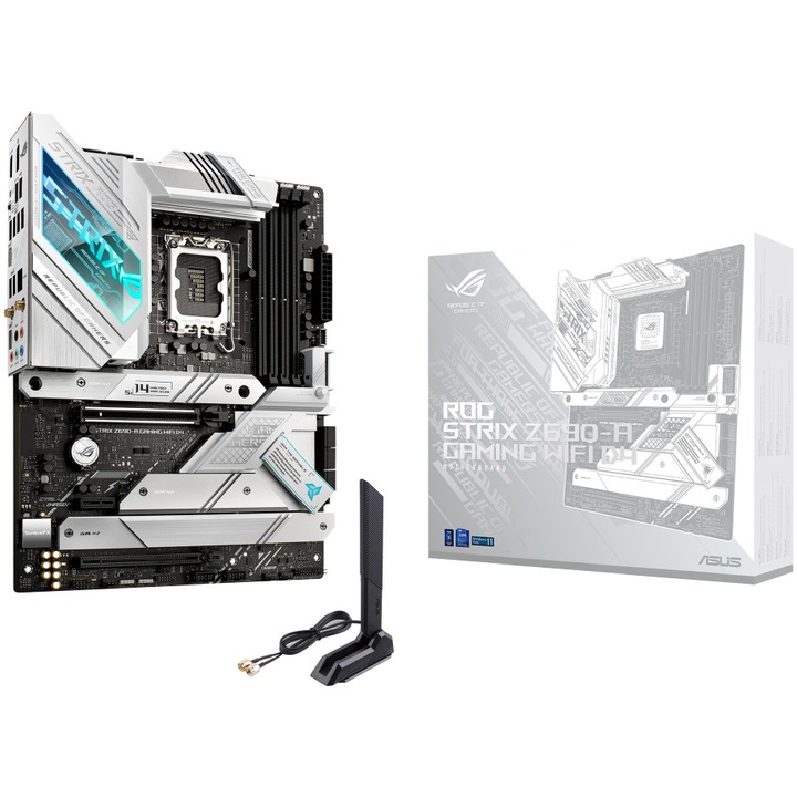Дънна платка ASUS ROG STRIX Z690-A GAMING WIFI D4, Socket 1700