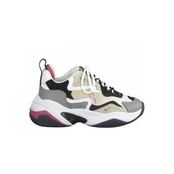 Pantofi sport dama, Tamaris, Mineral Comb Casual Trainers, Piele naturala, Multicolor, 39 EU Pantofi sport dama, Tamaris, Mineral Comb Casual Trainers, Piele naturala, Multicolor, 39 EU