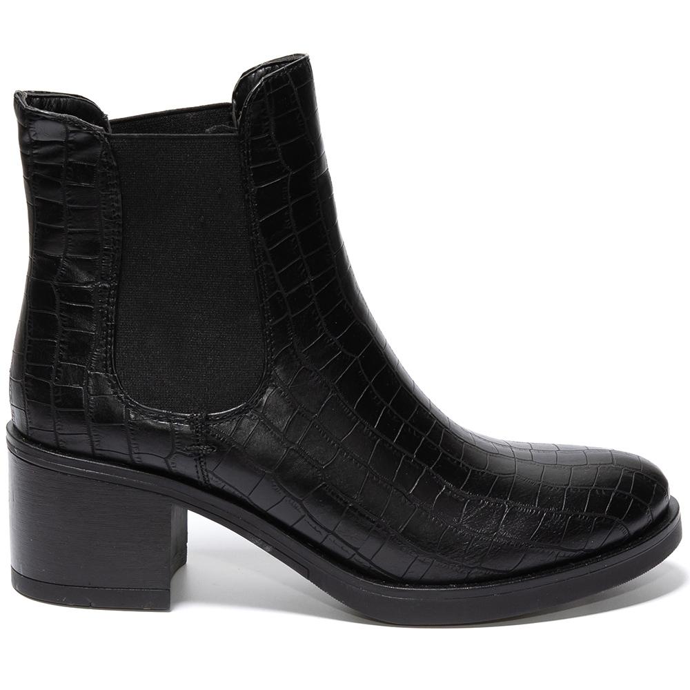 Botine dama Marinella, Negru, Negru