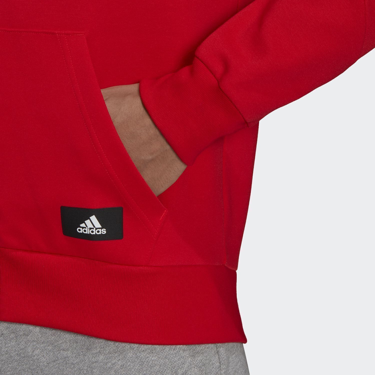 ♚﻿T♛︎S♛︎A♚﻿ Hanorac barbati adidas Sportswear Future Icons 3 Stripes, Rosu, S