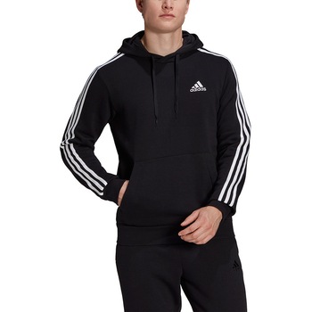 Hanorac adidas Essentials 3 Stripes, Negru Hanorac adidas Essentials 3 Stripes, Negru