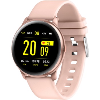 Smartwatch Maxcom FW32 Neon, bratara silicon, Roz Smartwatch Maxcom FW32 Neon, bratara silicon, Roz