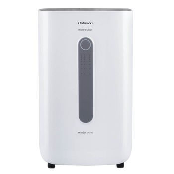 Dezumidificator Rohnson R9916, Functie de purificare a aerului, Lampa de sterilizare UV-C, 280 W , 100 m², 16L, 195 m³/h, Alb Dezumidificator Rohnson R9916, Functie de purificare a aerului, Lampa de sterilizare UV-C, 280 W , 100 m², 16L, 195 m³/h, Alb