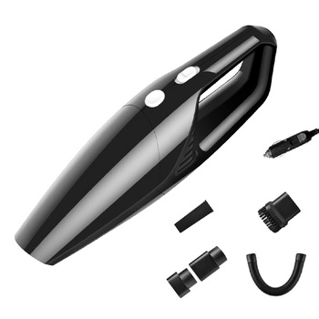 Aspirator Auto Bigshot BS148A, Fara Sac, Alimentare la Priza Auto 12V, Putere Maxima 120W, Filtru HEPA, 5 Capete Detasabile si Furtun Inclus, Negru Aspirator Auto Bigshot BS148A, Fara Sac, Alimentare la Priza Auto 12V, Putere Maxima 120W, Filtru HEPA, 5 Capete Detasabile si Furtun Inclus, Negru