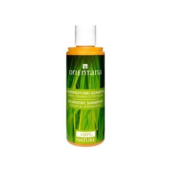 Sampon ayurvedic cu ghimbir si lemongrass, Orientana, 210ml Sampon ayurvedic cu ghimbir si lemongrass, Orientana, 210ml