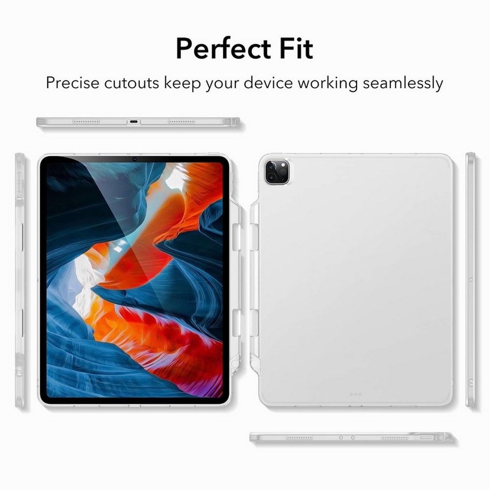 Carcasa ESR Project Zero compatibila cu iPad Pro 12.9 inch (2021) Matte Clear