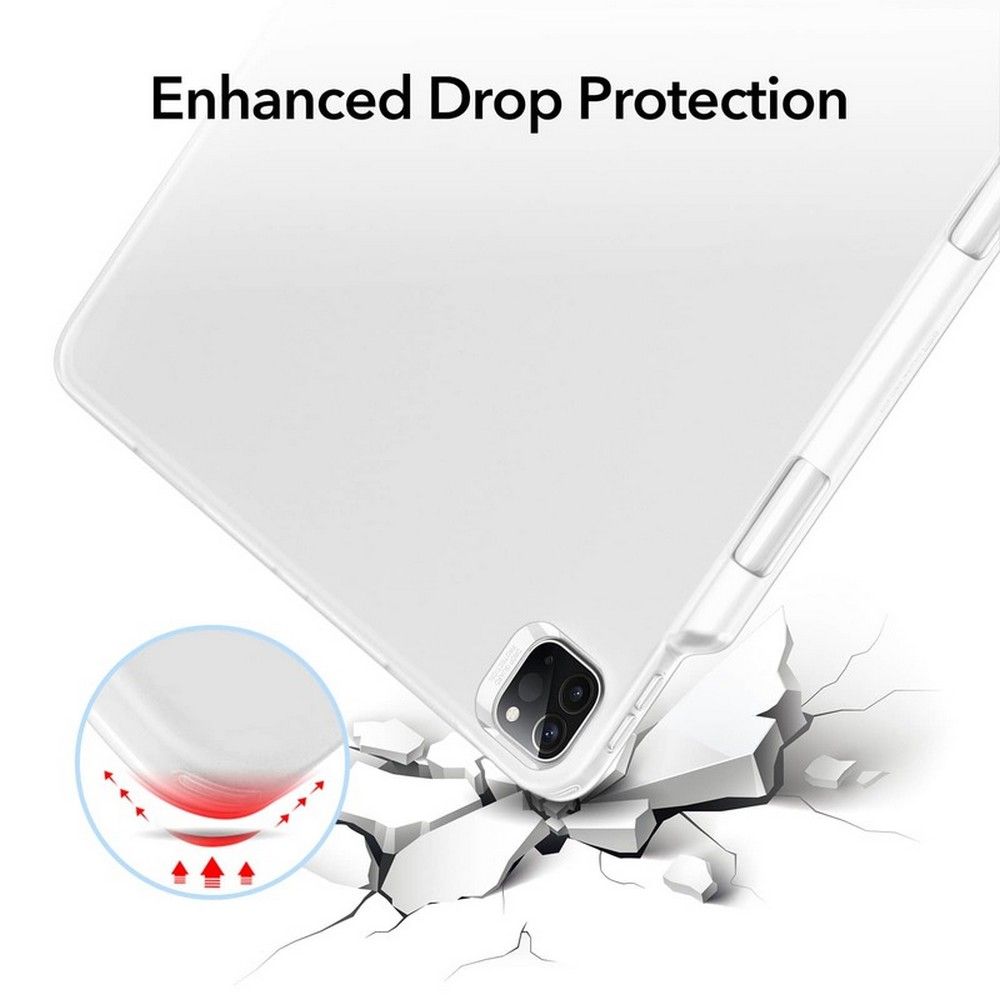 Carcasa ESR Project Zero compatibila cu iPad Pro 12.9 inch (2021) Matte Clear