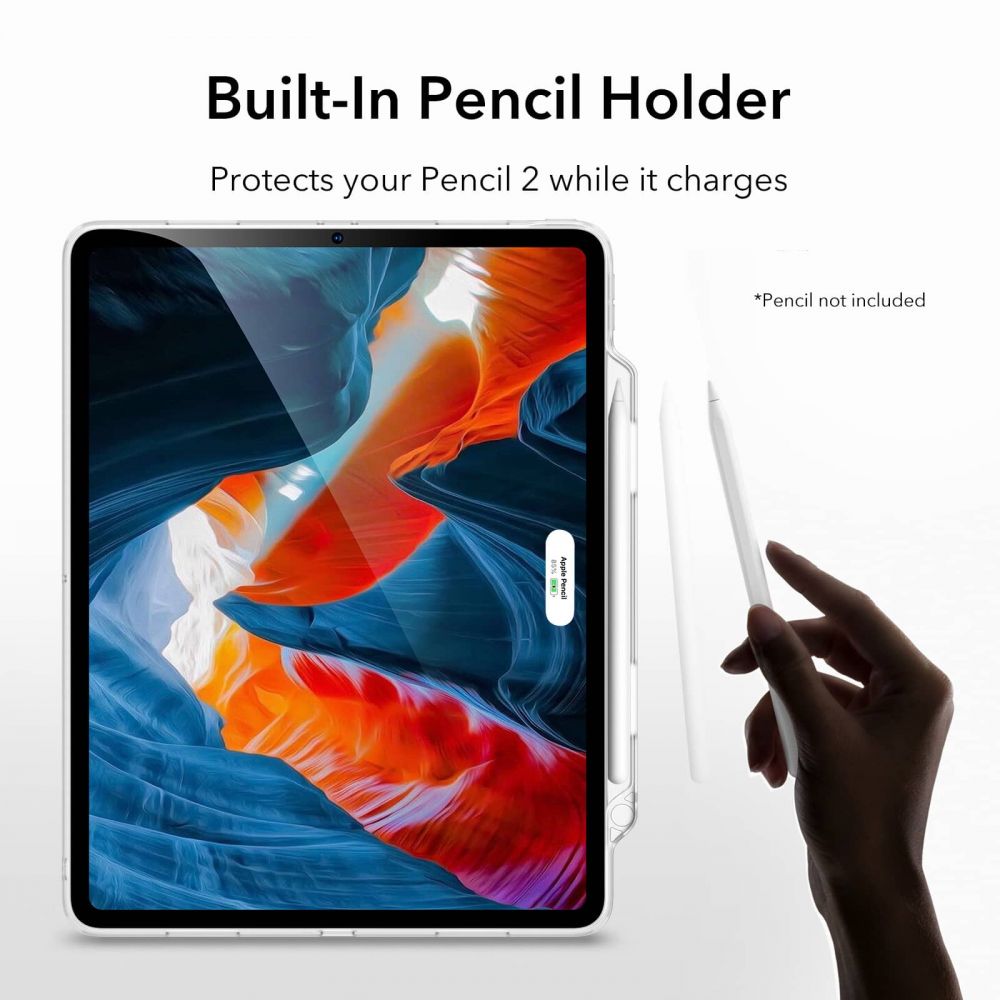 Carcasa ESR Project Zero compatibila cu iPad Pro 12.9 inch (2021) Matte Clear
