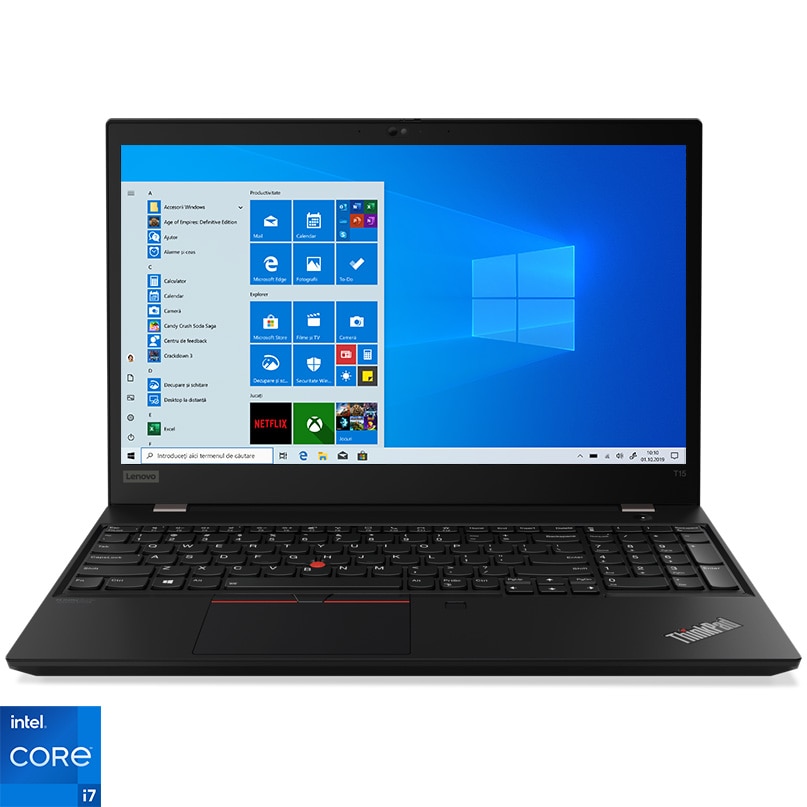 Laptop Lenovo ThinkPad T15 Gen 2 cu procesor Intel® Core™ i7
