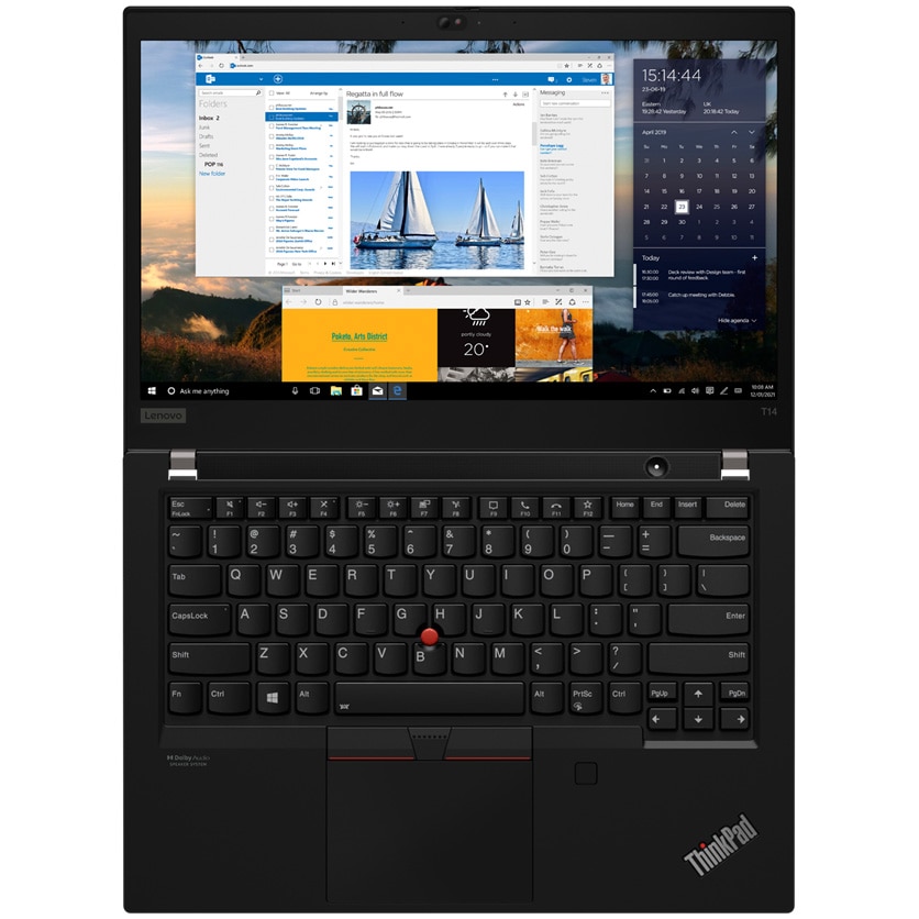 Laptop Lenovo ThinkPad T14 Gen 2 cu procesor Intel® Core™ i7
